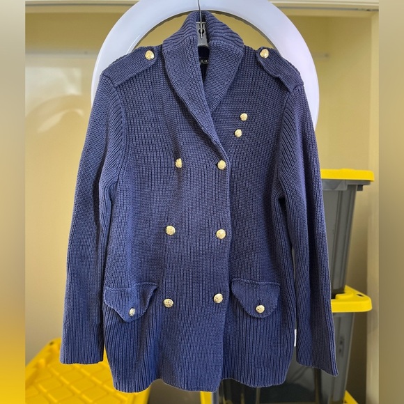 Lauren Ralph Lauren Trindela Cotton Sweater XL - Picture 6 of 12